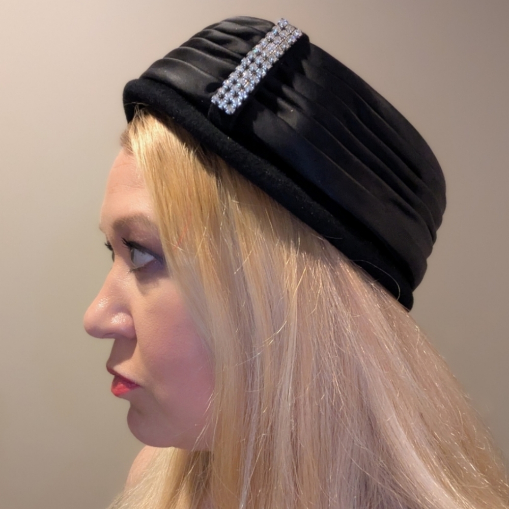Vintage Rhinestone Hat